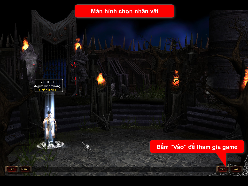 Chức năng chính của Game MU Nam Bắc Chức năng chính của Game MU Nam Bắc